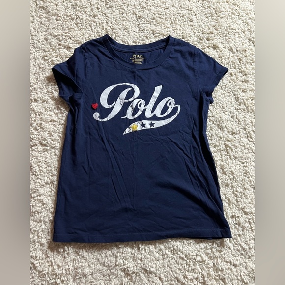 Polo Ralph Lauren Other - Size Medium Polo by Ralph Lauren Kids Navy Blue Shirt GUC